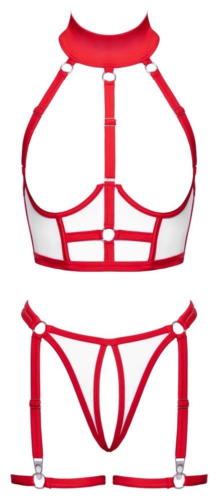 Open & Crotchless Nurse Set