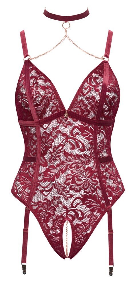 Crotchless Body Red