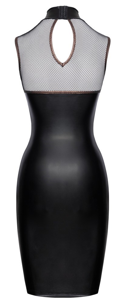 Sleeveless Dress Matte look Net