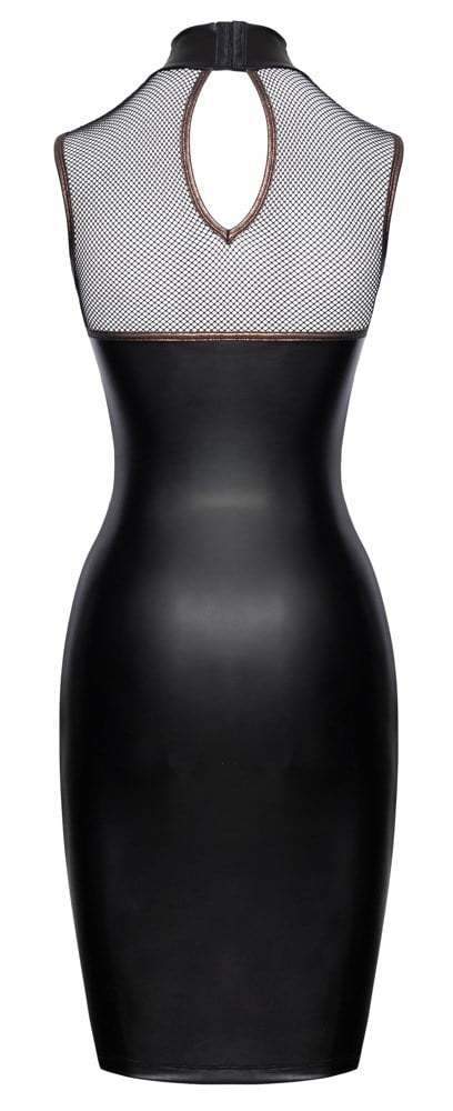 Sleeveless Dress Matte look Net