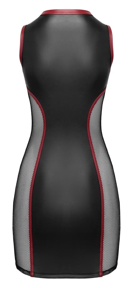 Sleeveless Mini Dress Black/Red