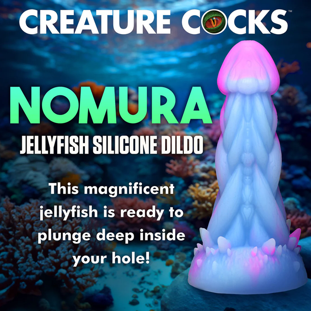 Nomura Jellyfish Silicone Dildo 18,5 cm