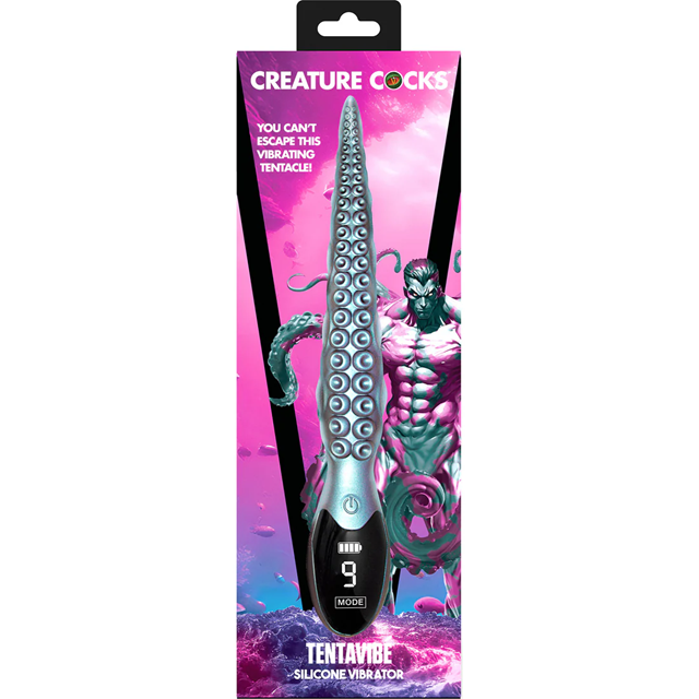 Tentavibe Silicone Vibrator 27 cm