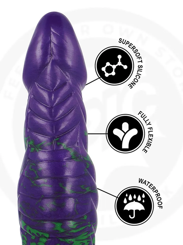 Crocotta Mystic Aurora Dildo 18,5 cm