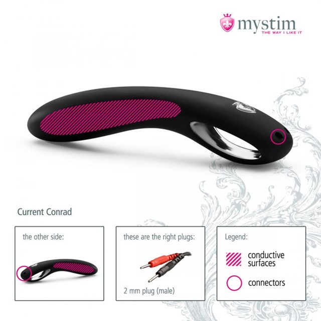 Current Conrad E-stim Dildo