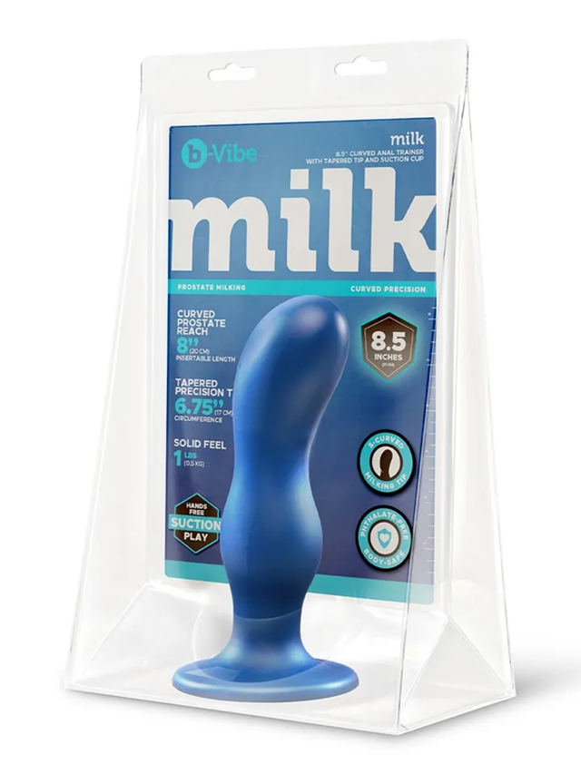 Curved Anal Trainer With Suction Cup