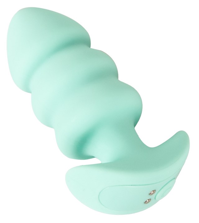Vibrating Mini Butt Plug Green