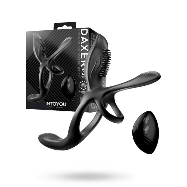 Daxer Girth Gainer Vibrating Double Cockring