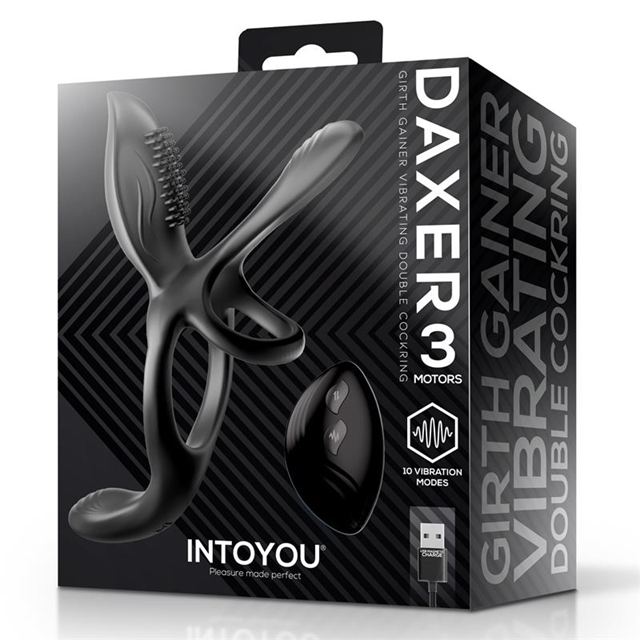 Daxer Girth Gainer Vibrating Double Cockring