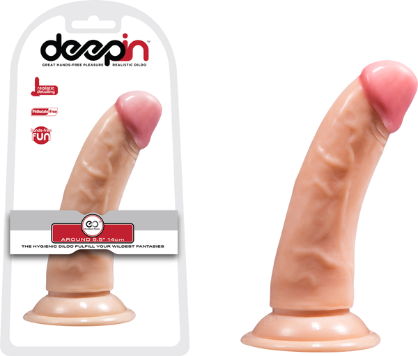 Deepin Realistic Dildo 14 cm