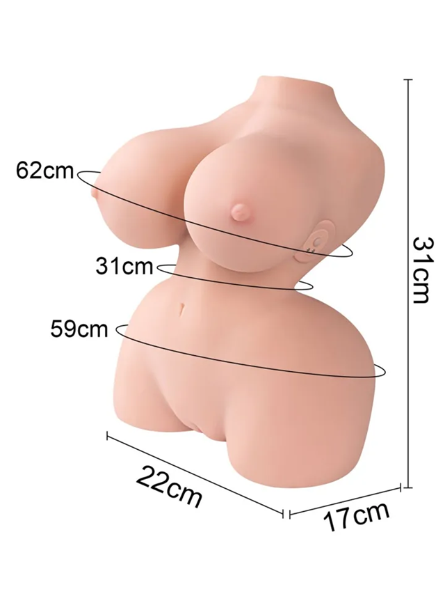 Delilah Vibrating Sex Doll 4,7 kg