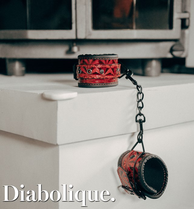 Diabolique Dark Red - Håndjern