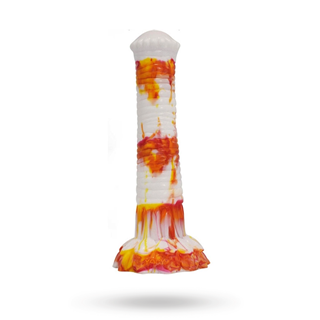 Dildo Tork White-orange 29 Cm