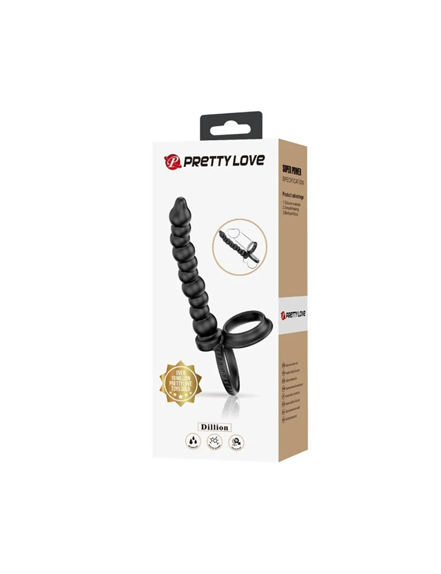 Dillion Double Penetration Cock Ring