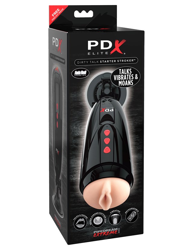 Dirty Talk Starter Stroker