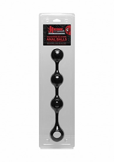 Anal Essentials - Weighted Anal Balls - Black