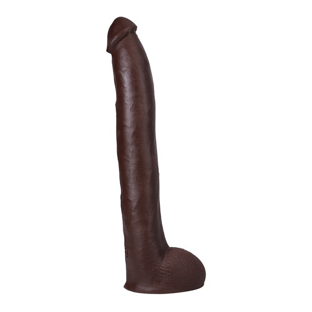 Hollywood Cash - Realistic ULTRASKYN Dildo 29 cm - Chocolate