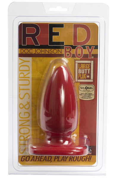 Red Boy Butt Plug L