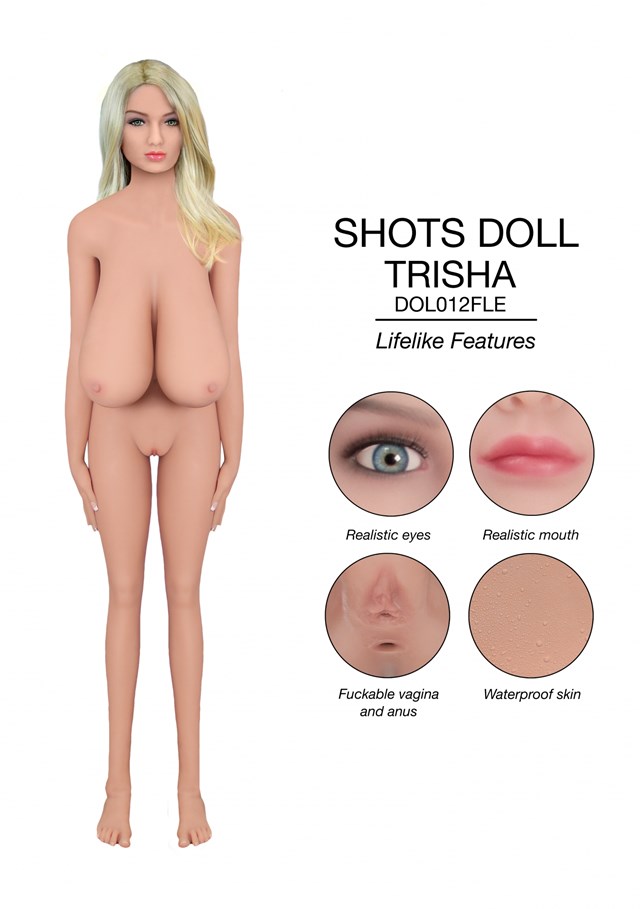 TRISHA - FANTASIDUKKE I NATURLIG STØRRELSE