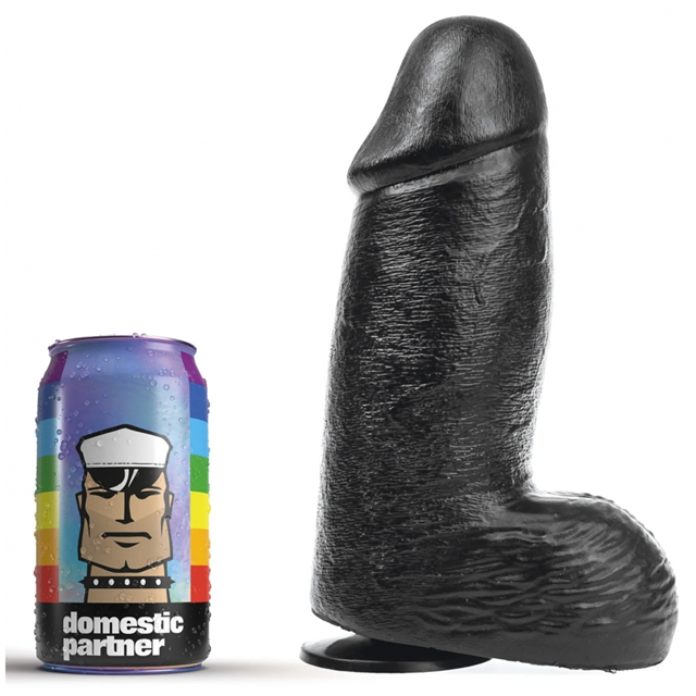 Hans Dildo Black 17 cm