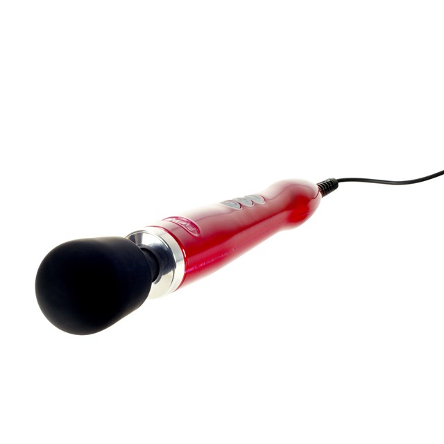 Die Cast Extra Powerful Wand Massager - Rød