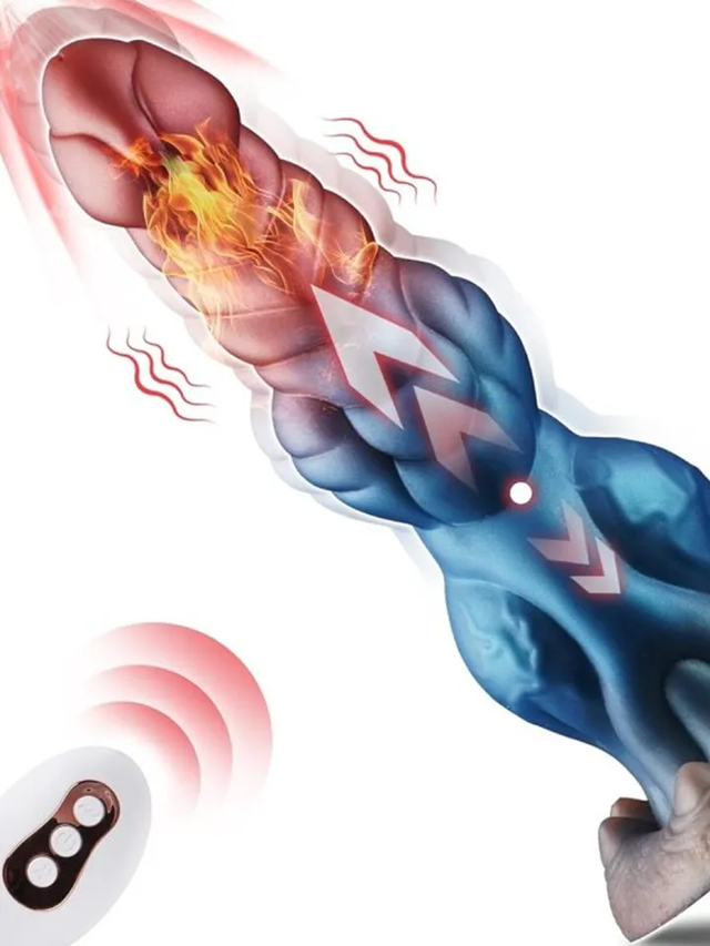 Drakolis Vibrating & Heating Dildo 25 cm