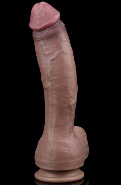 Dual-Layered Silicone Nature Cock 27,5 cm