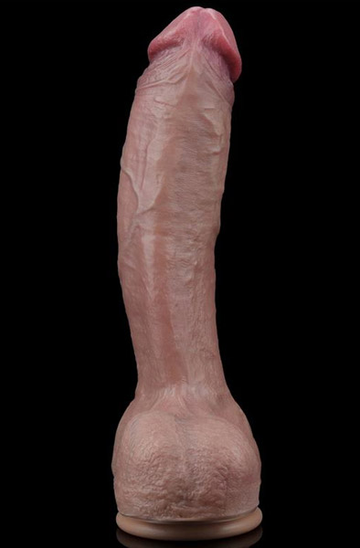 Dual-Layered Silicone Nature Cock 27,5 cm