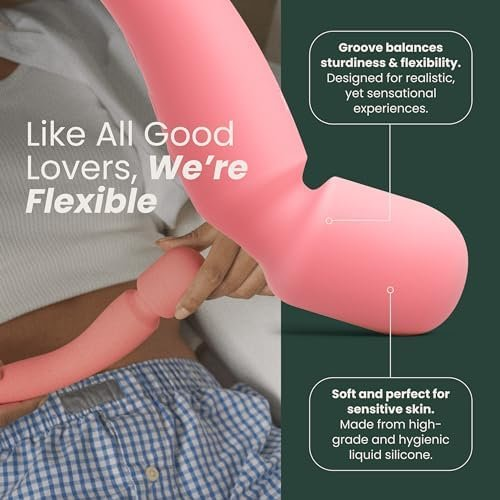 Dual-Sided Vibrating Warming Wand Pink