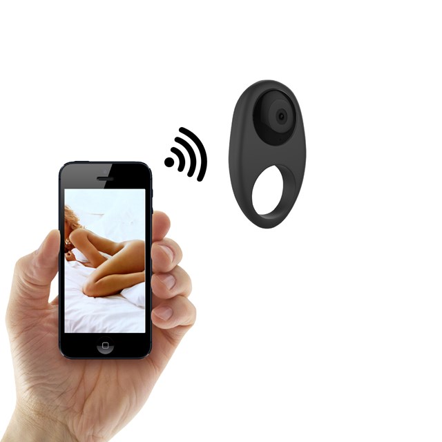 The Cock Cam - Penisring med Wi-Fi og HD-Kamera