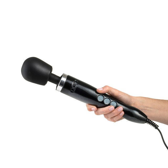 Die Cast Extra Kraftfull Wand Massager - Black