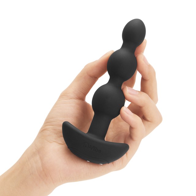 B-VIBE - TRIPLET ANAL BEADS BLACK