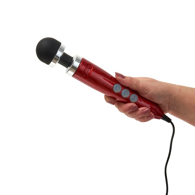 Number 3 Wand Massasjestav - Candy Red