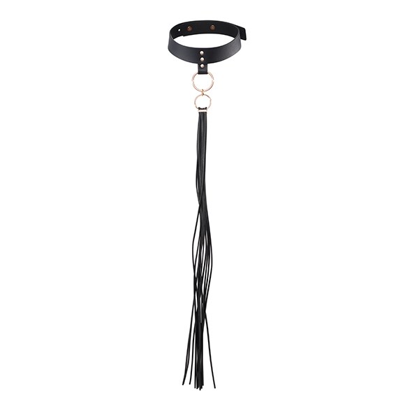 Maze Tassel Chocker - Black