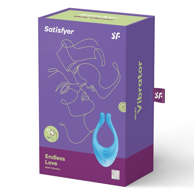 Endless Love Multi Function Vibrator - Light Blue