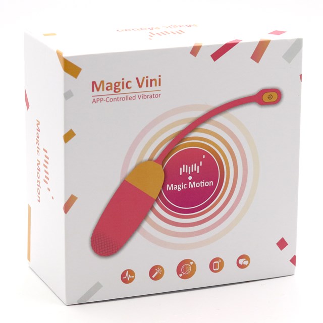 MAGIC MOTION - VINI APP CONTROLLED LOVE EGG ORANGE