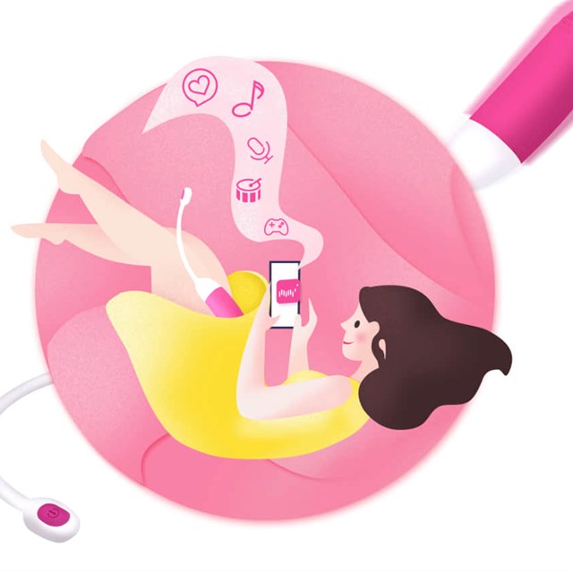 MAGIC MOTION - VINI APP CONTROLLED LOVE EGG ORANGE