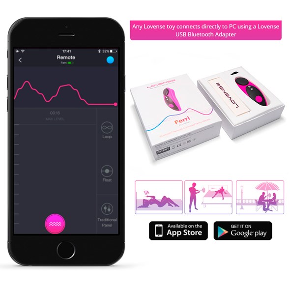 FERRI TRUSEVIBRATOR MED FJERNKONTROLL