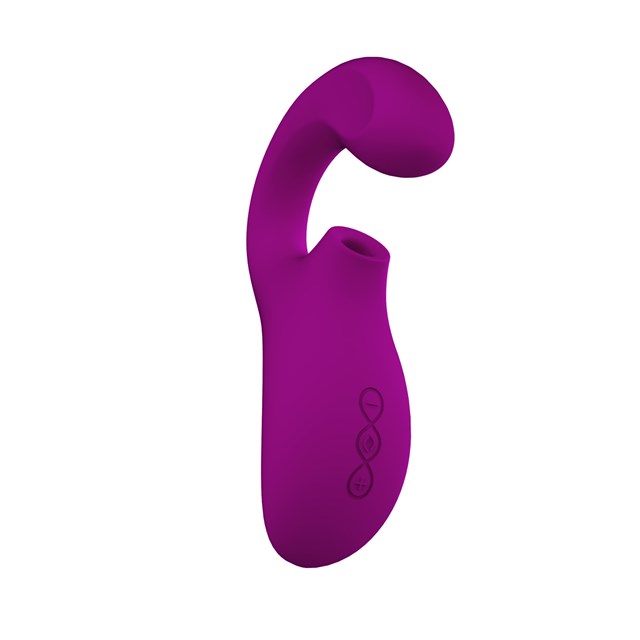 Enigma - Dobbeltstimulerende Sonisk Vibrator - Lilla