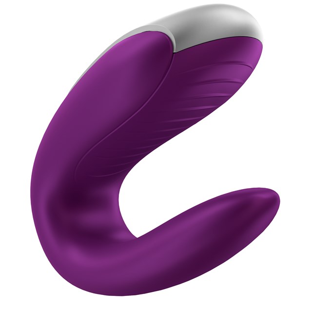 DOUBLE FUN PARVIBRATOR MED FJERNKONTROLL - LILLA