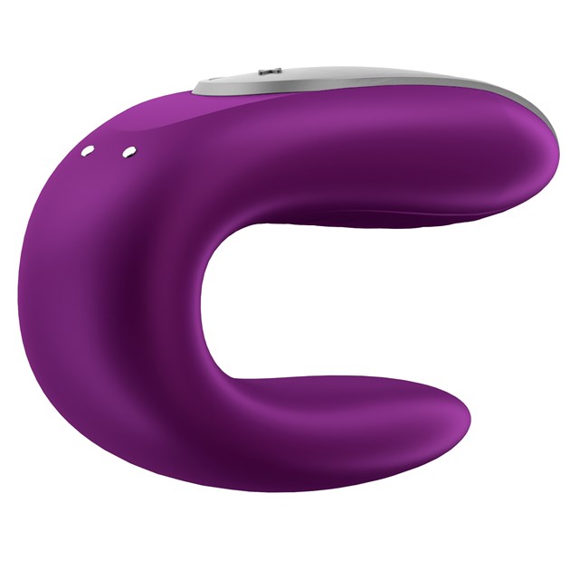 DOUBLE FUN PARVIBRATOR MED FJERNKONTROLL - LILLA