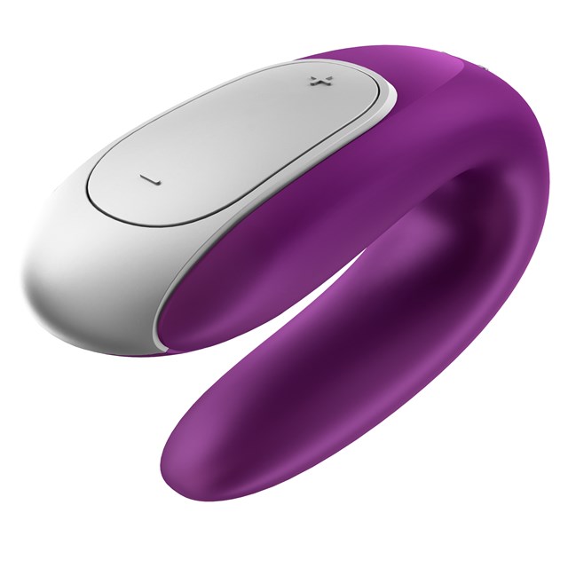 DOUBLE FUN PARVIBRATOR MED FJERNKONTROLL - LILLA