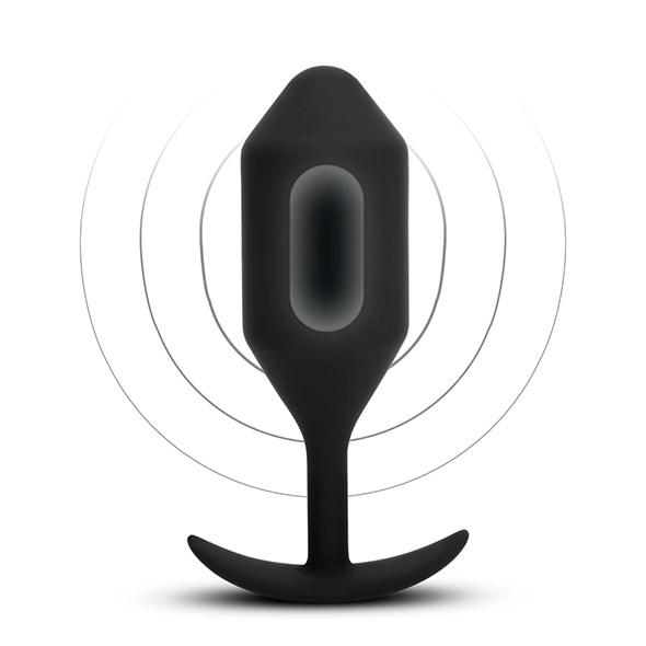 B-Vibe - Vibrating Snug Plug 5 XXL - Black
