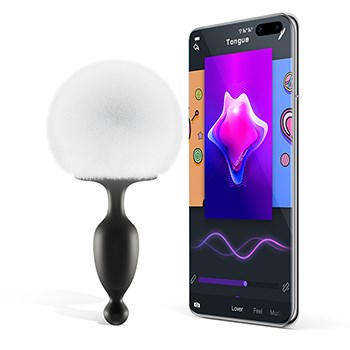 MAGIC MOTION - MAGIC BUNNY VIBRATING BUNNY TAIL ANAL PLUG