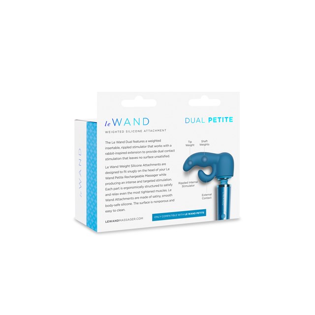 LE WAND - PETITE DUAL WEIGHTED SILIKON HODESTYKKE