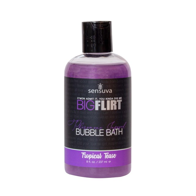 SENSUVA BIG FLIRT PHEROMONE BUBBLE BATH TROPICAL TEASE 237 ml