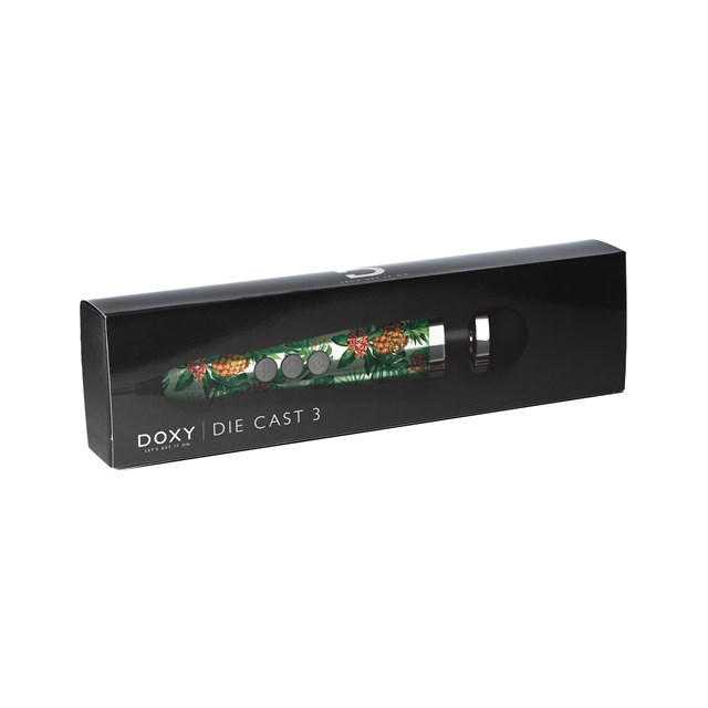 DOXY - NUMBER 3 WAND MASSAGER WITH CORD - PINEAPPLE
