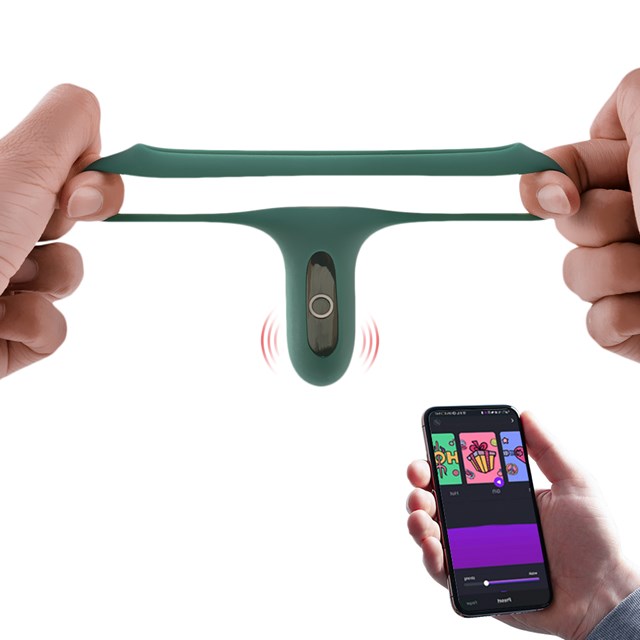 MAGIC RISE – SMART WEARABLE COCKRING – GREEN