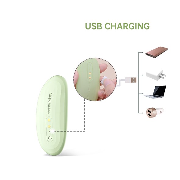 MAGIC MOTION - NYX SMART PANTY VIBRATOR GREEN