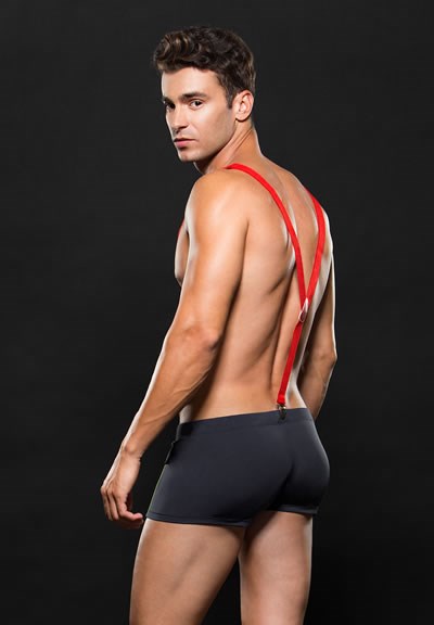 FIREMAN BOTTOM WITH SUSPENDERS